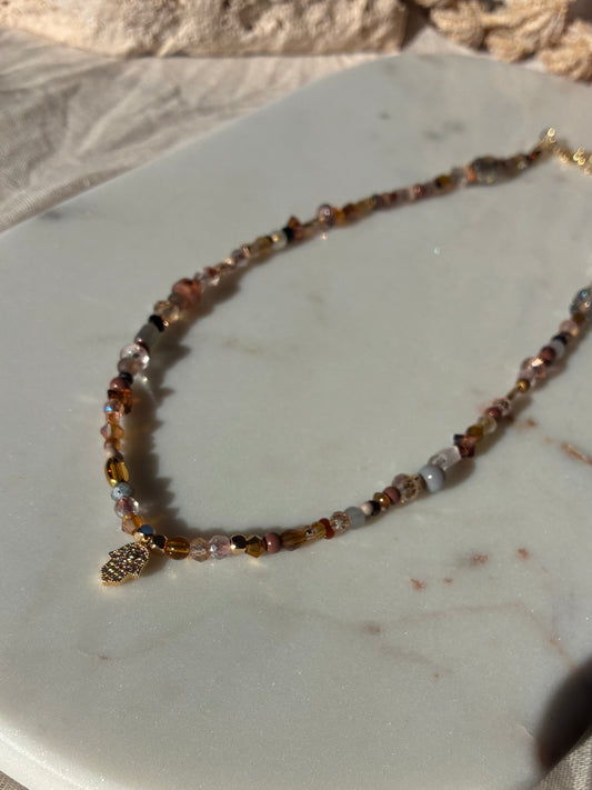 Handbeaded Necklaces - Earth Guardian - No. 14